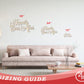 Unfinished Wood Happily Ever After Shape - DIY Wedding Craft - up to 46"