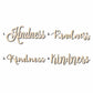 Kindness Sign Unfinished Wood Cutout Home Decor DIY