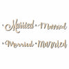 Married Sign Unfinished Wood Cutout Home Decor DIY