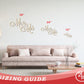 Unfinished Wood Mr Mrs Shape - DIY Wedding Craft - up to 46"