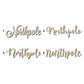 Northpole Sign Unfinished Wood Cutout Home Decor DIY