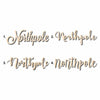 Northpole Sign Unfinished Wood Cutout Home Decor DIY