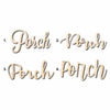 Porch Sign Unfinished Wood Cutout Home Decor DIY