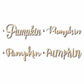 Pumpkin Sign Unfinished Wood Cutout Home Decor DIY