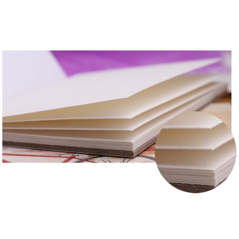 12-Sheet A5/A6 Watercolor Sketchbook – High-Quality Art Paper