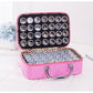 Novel With Bottle 56 Grid Diamond Painting Sub-diamond Bag Storage Bottle Carrying Case Suitcase