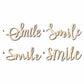 Smile Sign Unfinished Wood Cutout Home Decor DIY