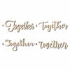 Together Sign Unfinished Wood Cutout Home Decor DIY