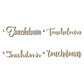 Touchdown Sign Unfinished Wood Cutout Home Decor DIY