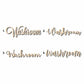 Washroom Sign Unfinished Wood Cutout Home Decor DIY