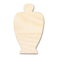 Unfinished Wood Apothecary Perfume Bottle Shape - Craft - up to 46"