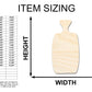 Unfinished Wood Apothecary Potion Flask Shape - Craft - up to 46"