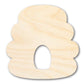 Unfinished Wood Beehive Shape - Craft - up to 46"