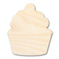 Unfinished Wood Cherry Cupcake Shape - Craft - up to 46"