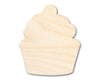 Unfinished Wood Cherry Cupcake Shape - Craft - up to 46"