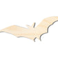 Unfinished Wood Flying Bat Shape - Craft - up to 46"