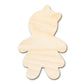 Unfinished Wood Gingerbread Girl Shape - Craft - up to 46"