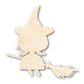 Unfinished Wood Good Witch Shape - Craft - up to 46"