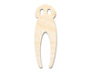 Unfinished Wood Fresno Nightcrawler Shape - Craft - up to 46"
