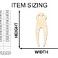 Unfinished Wood Fresno Nightcrawler Shape - Craft - up to 46"