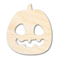 Unfinished Wood Carved Pumpkin Shape - Craft - up to 46"