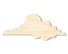 Unfinished Wood Large Cloud Shape - Craft - up to 46"
