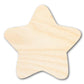 Unfinished Wood Marshmallow Star Shape - Craft - up to 46"