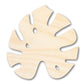 Unfinished Wood Monstera Leaf Shape - Craft - up to 46"