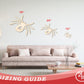 Unfinished Wood Spider Shape - Craft - up to 46"