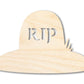 Unfinished Wood RIP Grave Shape - Craft - up to 46"