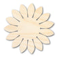 Unfinished Wood Sunflower Shape - Craft - up to 46"