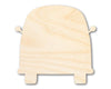 Unfinished Wood Van Shape - Craft - up to 46"