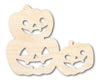 Unfinished Wood Pumpkin Stack Shape - Craft - up to 46"