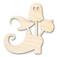 Unfinished Wood Witches Candy Shoe Shape - Craft - up to 46"