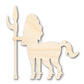 Unfinished Wood Centaur Shape - Craft - up to 46"