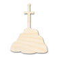 Unfinished Wood Sword in Stone Shape - Craft - up to 46"