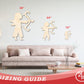 Unfinished Wood Archer Shape - Craft - up to 46"