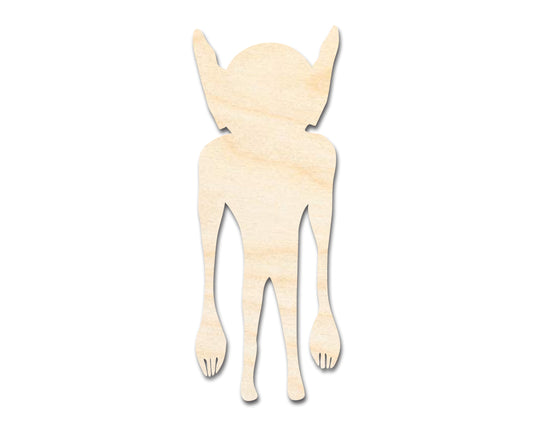 Unfinished Wood Kentucky Goblin Shape - Craft - up to 46"