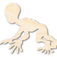Unfinished Wood Dover Demon Shape - Craft - up to 46"