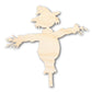 Unfinished Wood Scarecrow Shape - Craft - up to 46"