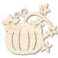 Unfinished Wood Pumpkin Vines Shape - Craft - up to 46"
