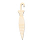 Unfinished Wood Closed Umbrella Shape - Craft - up to 46"