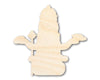 Unfinished Wood Vishnu Shape - Craft - up to 46"