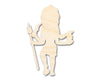 Unfinished Wood Kali Shape - Craft - up to 46"