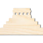Unfinished Wood Mayan Pyramid Shape | Craft Cutout | up to 46" DIY