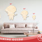 Unfinished Wood Native Boy Shape | Craft Cutout | up to 46" DIY