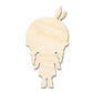 Unfinished Wood Native Girl Shape | Craft Cutout | up to 46" DIY