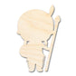 Unfinished Wood Native Boy Shape | Craft Cutout | up to 46" DIY