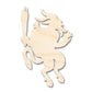 Unfinished Wood Krampus Shape | Craft Cutout | up to 46" DIY