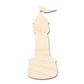 Unfinished Wood Castle Tower Shape - Medieval Fairytale Castle Craft - up to 46"
